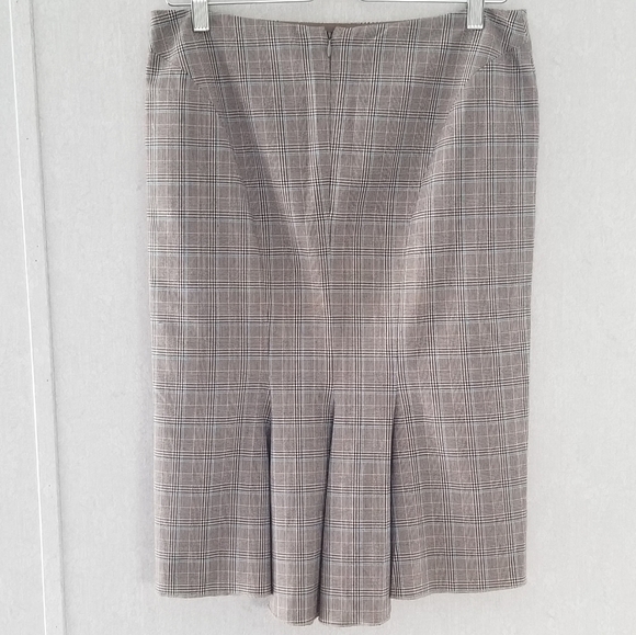 BCBG MaxAzria Plaid Midi Skirt - Picture 3 of 4